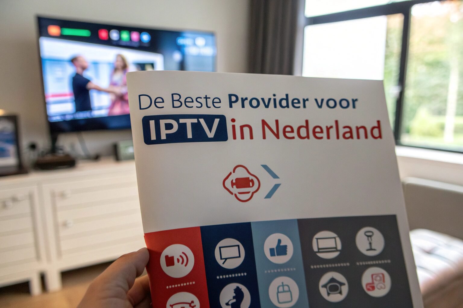 IPTV set-top box en afstandsbediening