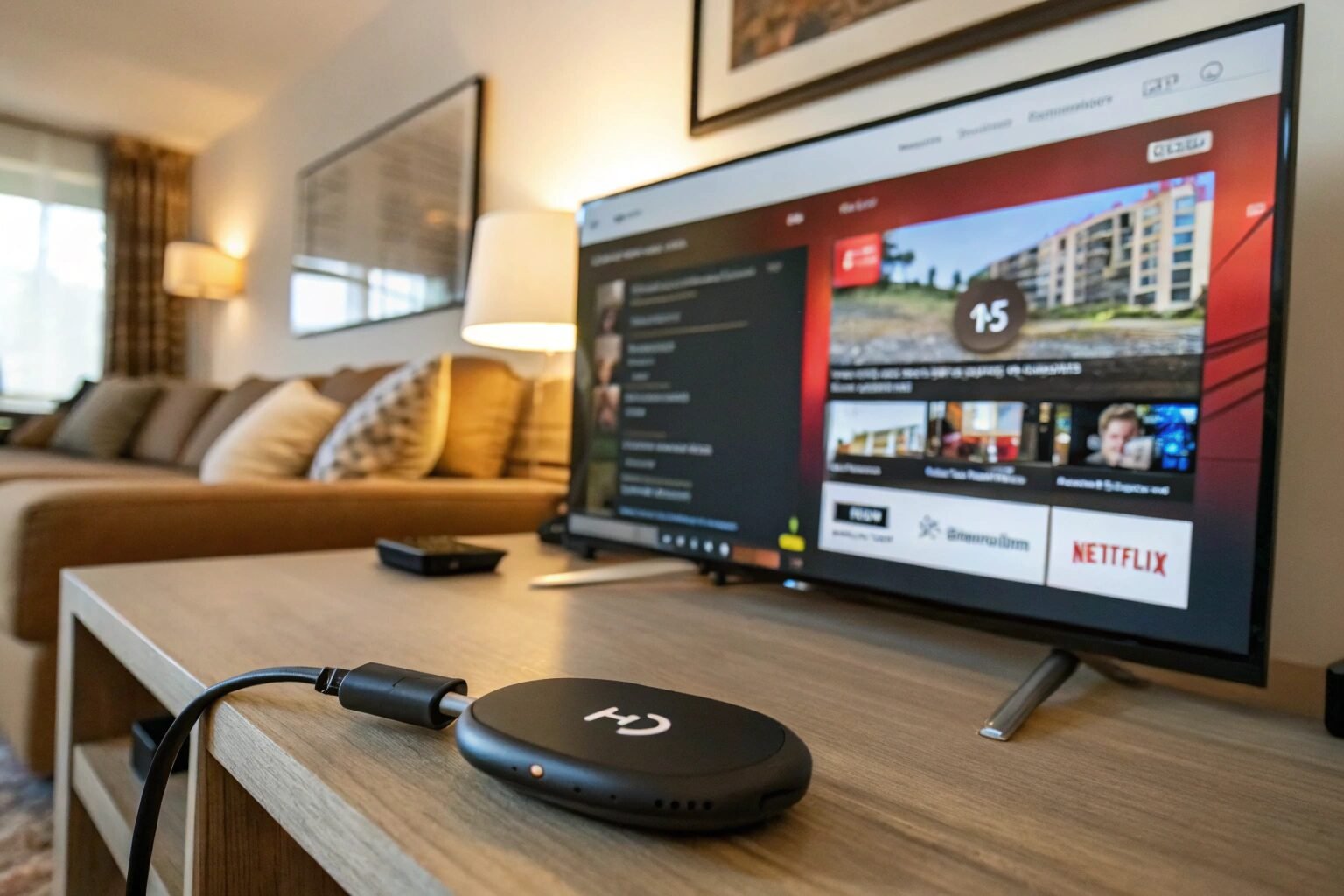 Live tv via Chromecast